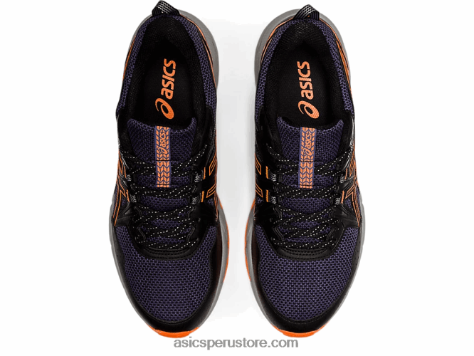 RPVB1490 negro/naranja impactante Asics empresa de gel 8