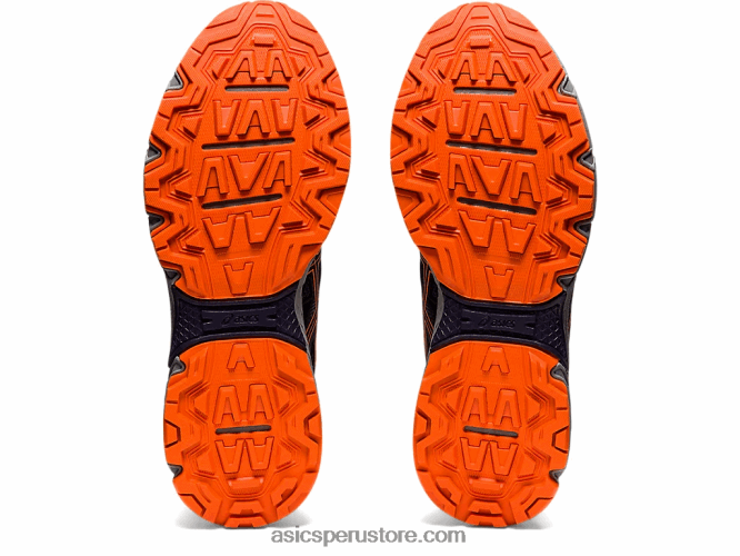 RPVB1490 negro/naranja impactante Asics empresa de gel 8