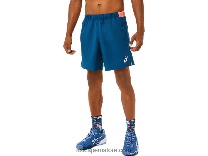 RPVB1491 índigo claro Asics partido masculino 7 en corto