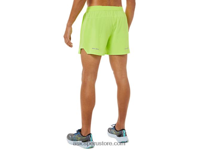 RPVB1494 peligro verde Asics carretera hombre 5in short