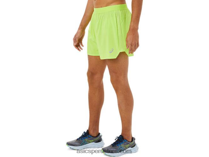 RPVB1494 peligro verde Asics carretera hombre 5in short