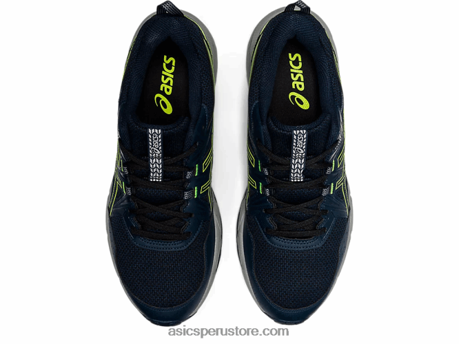 RPVB1496 azul francés/verde peligro Asics empresa de gel 8