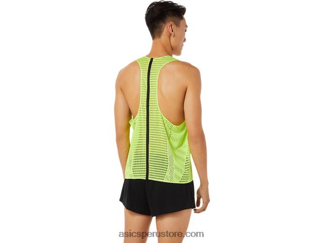 RPVB1511 peligro verde Asics camiseta actibreeze hombre