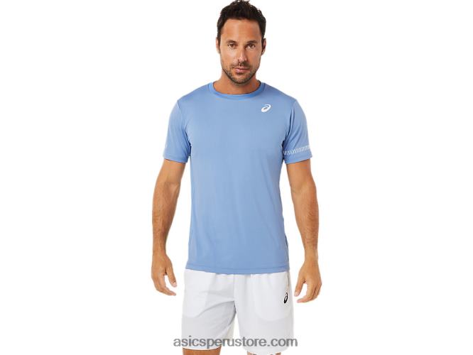 RPVB1513 armonía azul Asics camiseta de manga corta para hombre
