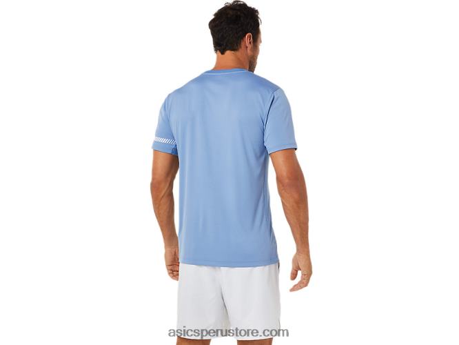RPVB1513 armonía azul Asics camiseta de manga corta para hombre