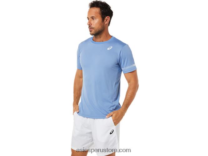 RPVB1513 armonía azul Asics camiseta de manga corta para hombre