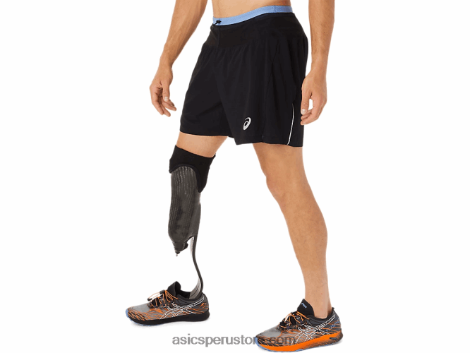 RPVB1524 rendimiento armonía negro/azul Asics pantalón corto fujitrail hombre
