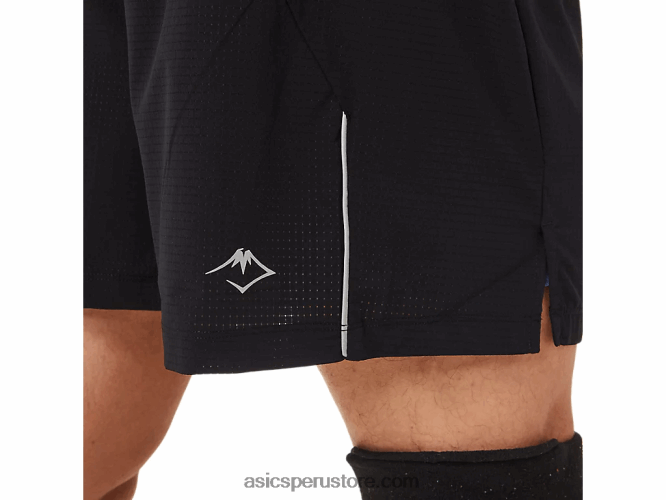 RPVB1524 rendimiento armonía negro/azul Asics pantalón corto fujitrail hombre