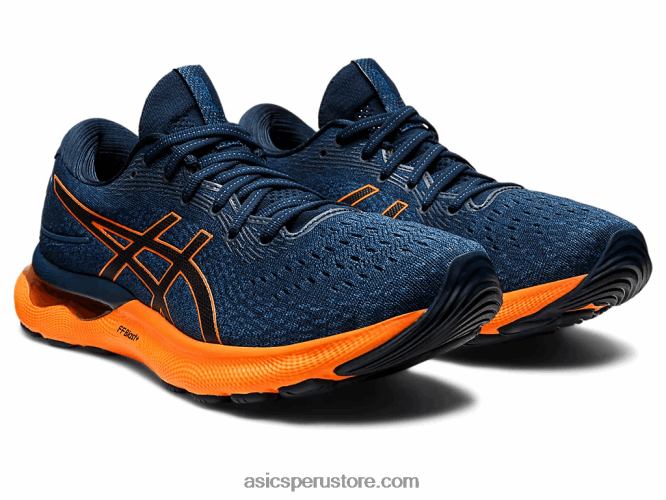 RPVB1550 azul francés/naranja impactante Asics gel-nimbus 24