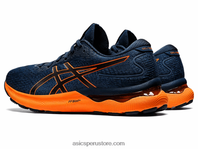 RPVB1550 azul francés/naranja impactante Asics gel-nimbus 24