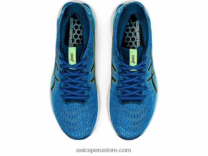 RPVB1552 unidad de lago/peligro verde Asics gel-nimbus 24