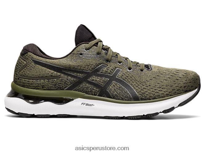 lona verde oliva/bronce de cañón