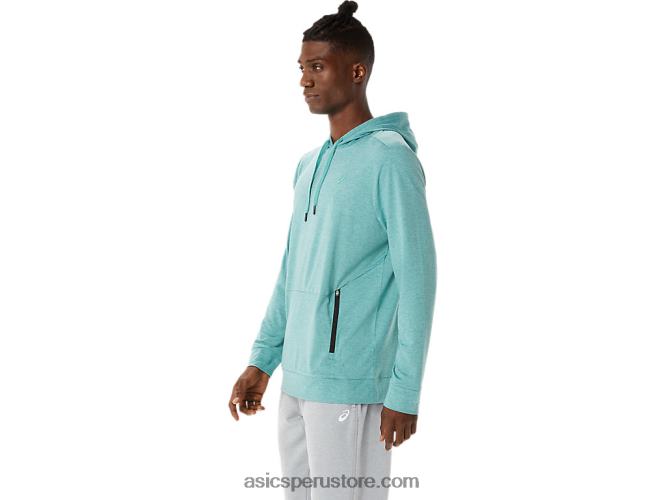 RPVB1569 brezo sabio Asics sudadera con capucha de tecnología para hombre