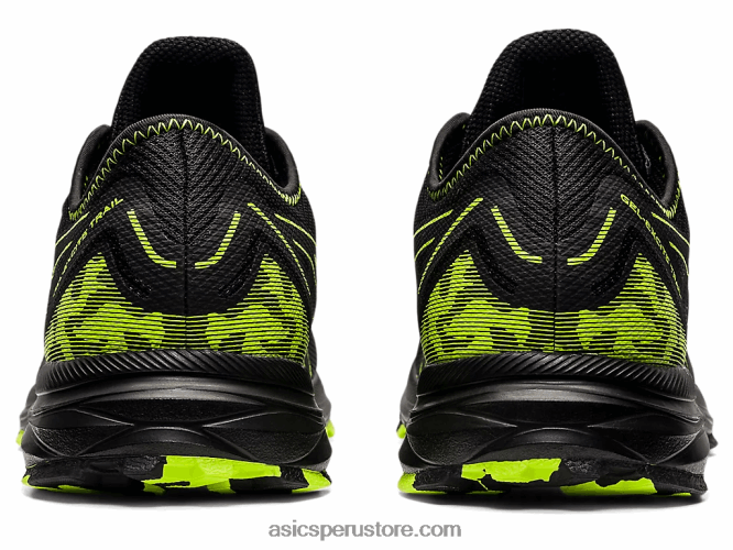 RPVB1582 negro/verde peligro Asics rastro de excitación de gel