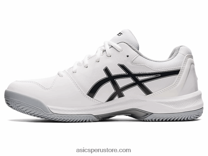 RPVB1583 blanco negro Asics gel-dedicate 7 arcilla