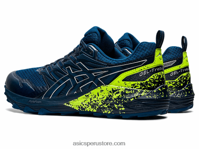 RPVB1586 azul mako/plata pura Asics gel-trabuco terra