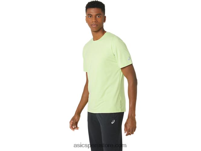 RPVB16 brezo verde lima Asics camiseta de manga corta hthr tech para hombre