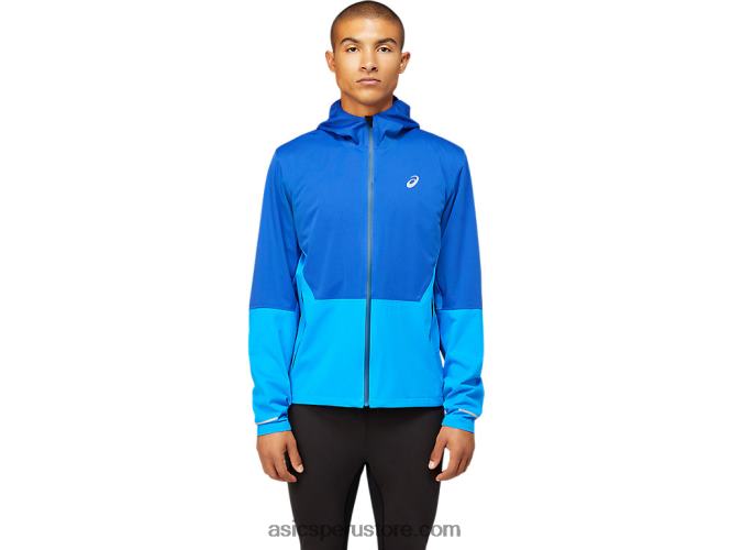 RPVB1615 azul mónaco/azul eléctrico Asics chaqueta acelera de invierno para hombre