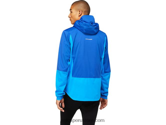 RPVB1615 azul mónaco/azul eléctrico Asics chaqueta acelera de invierno para hombre