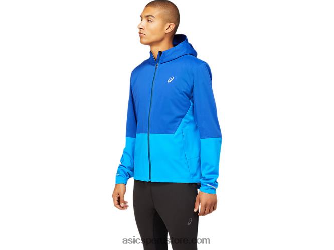 RPVB1615 azul mónaco/azul eléctrico Asics chaqueta acelera de invierno para hombre