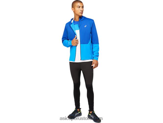 RPVB1615 azul mónaco/azul eléctrico Asics chaqueta acelera de invierno para hombre