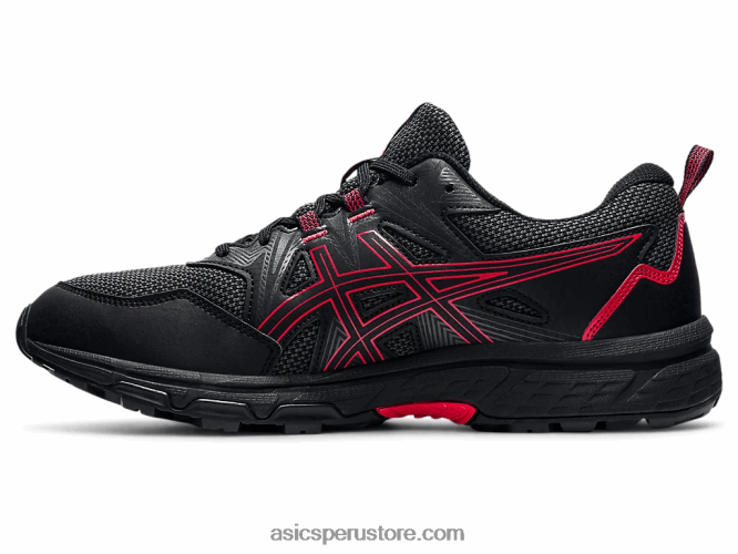 RPVB1621 negro/rojo eléctrico Asics empresa de gel 8