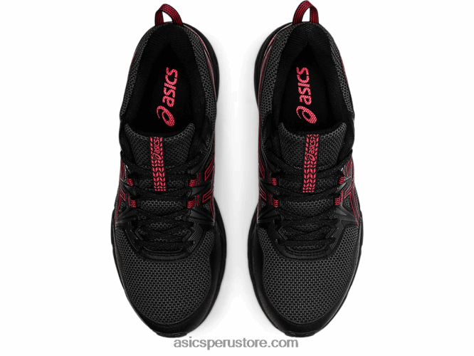 RPVB1621 negro/rojo eléctrico Asics empresa de gel 8