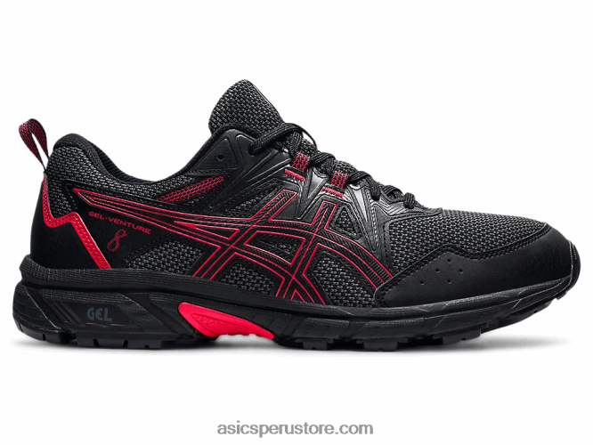 RPVB1621 negro/rojo eléctrico Asics empresa de gel 8