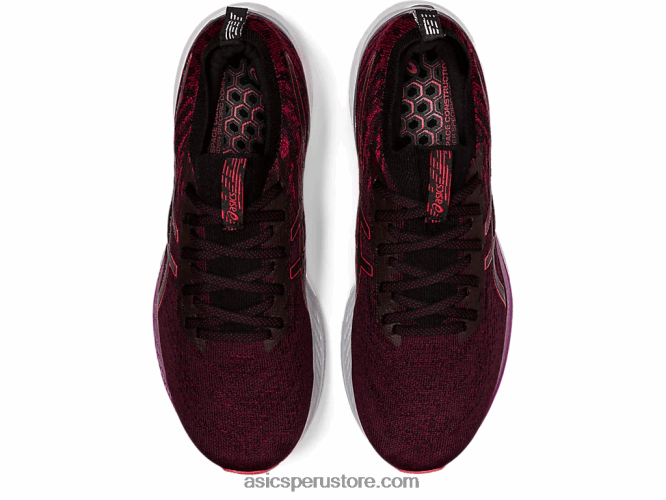 RPVB1623 Marte profundo/rojo eléctrico Asics gel-kayano 28 mk