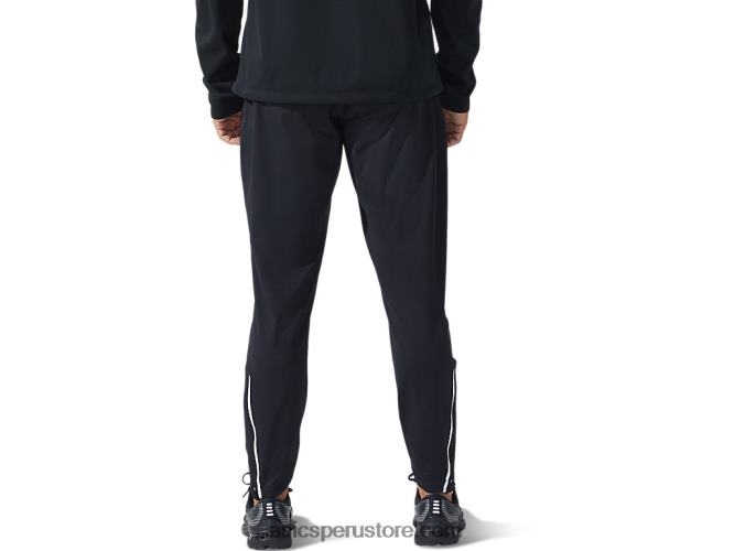 RPVB1627 rendimiento negro Asics pantalón cónico thermopolis hombre