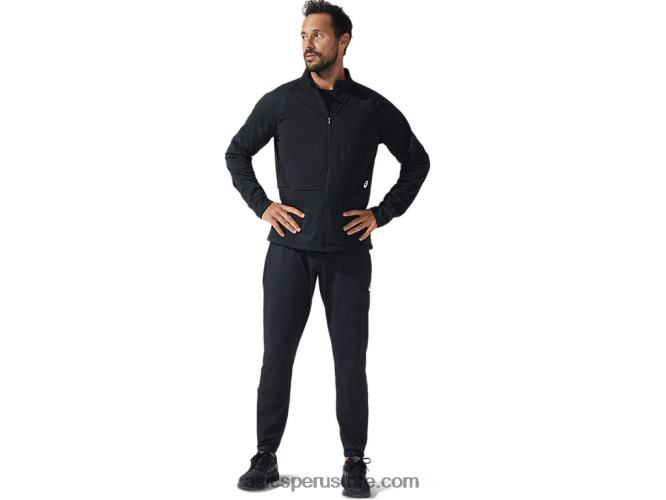 RPVB1627 rendimiento negro Asics pantalón cónico thermopolis hombre