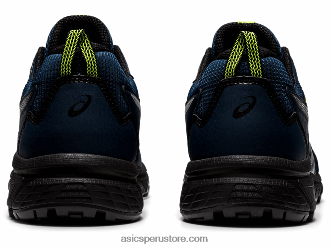 RPVB1628 azul francés/amarillo de seguridad Asics punzón gel-venture 8