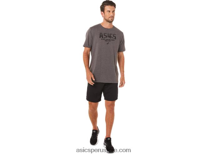 RPVB1637 brezo gris oscuro Asics 1977 mtn camiseta