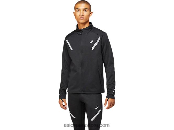 RPVB1645 rendimiento negro Asics chaqueta de invierno de hombre lite-show
