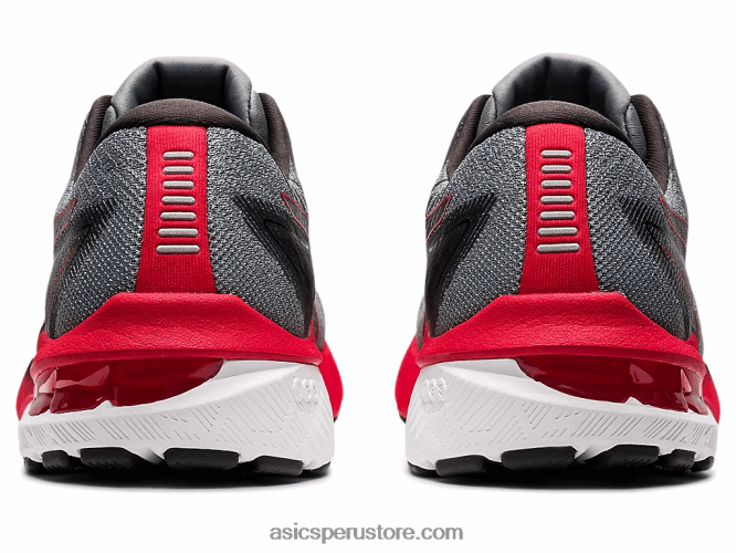 RPVB1646 gris medio/rojo eléctrico Asics gt-2000 10