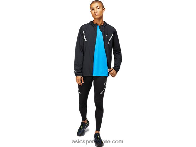 RPVB1668 rendimiento negro Asics mallas lite-show para hombre