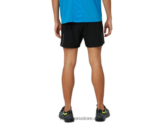 RPVB1676 rendimiento negro Asics pantalón corto de hombre lite-show