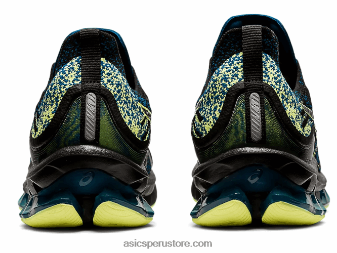 RPVB1680 negro/amarillo brillante Asics explosión de gel-kinsei