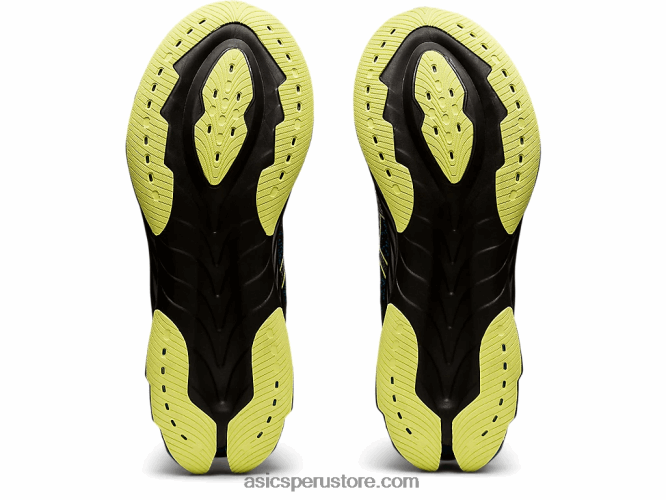 RPVB1680 negro/amarillo brillante Asics explosión de gel-kinsei