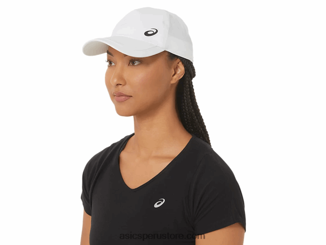 RPVB169 blanco brillante Asics gorra unisex