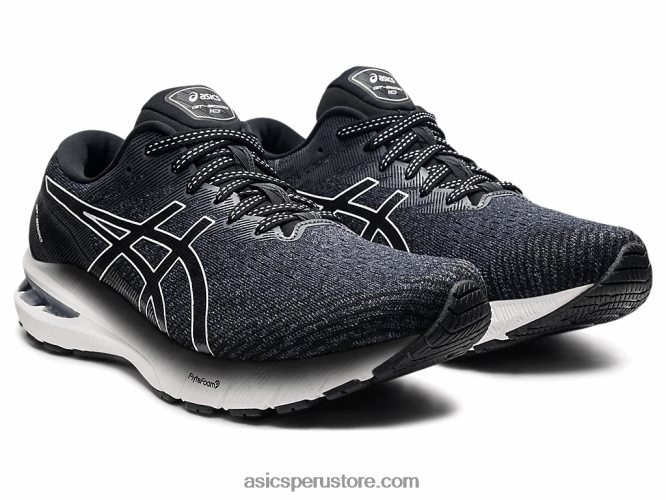 RPVB1691 blanco negro Asics gt-2000 10 extra ancho