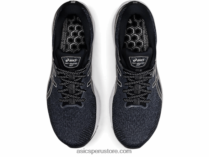 RPVB1691 blanco negro Asics gt-2000 10 extra ancho