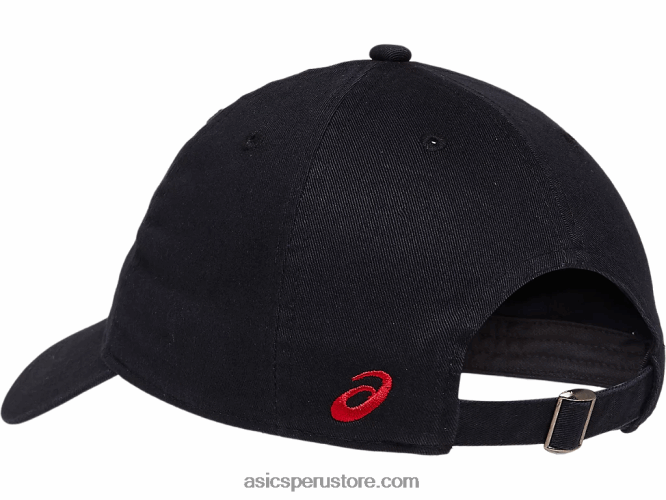 RPVB1693 rendimiento negro Asics gorra de papá bos