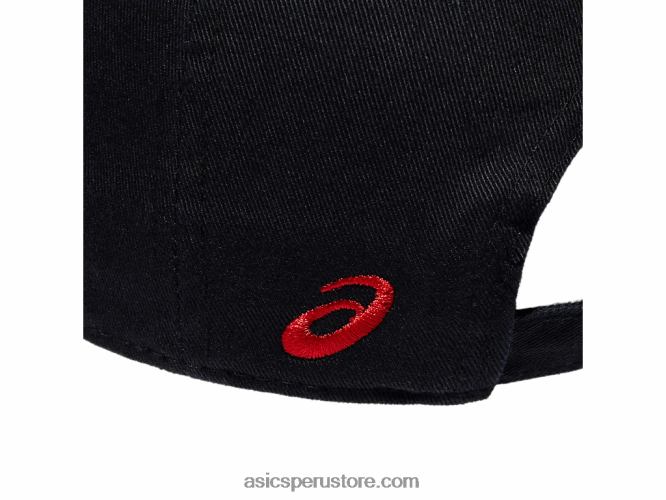 RPVB1693 rendimiento negro Asics gorra de papá bos