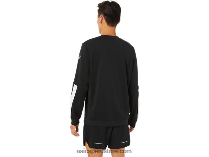 RPVB1702 rendimiento negro Asics tripulación bos de los hombres