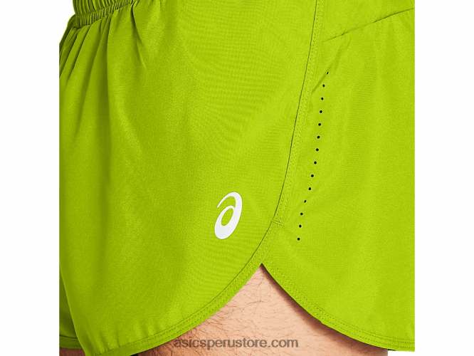 RPVB1707 cáscara de limón Asics pantalones cortos de hombre divididos