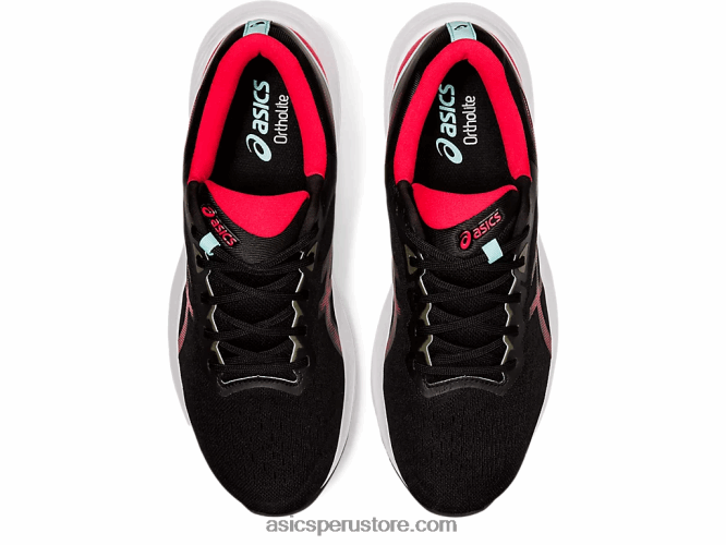 RPVB1729 negro/rojo eléctrico Asics pulso de gel 13