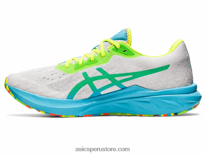 RPVB1738 gecko blanco/verde Asics dinablasto 2