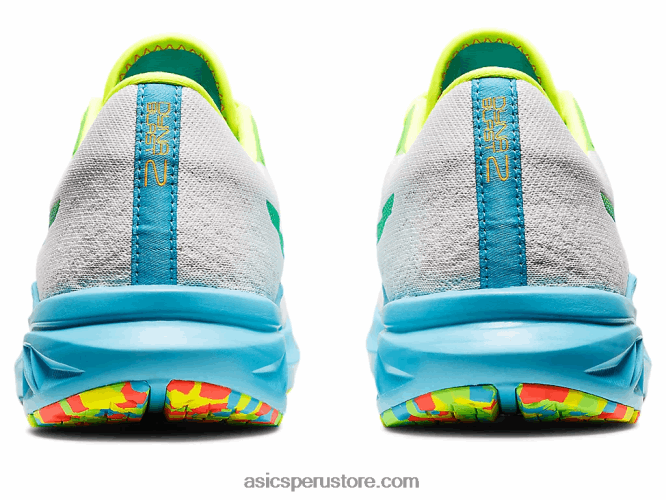 RPVB1738 gecko blanco/verde Asics dinablasto 2