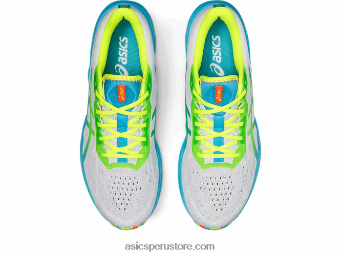 RPVB1738 gecko blanco/verde Asics dinablasto 2